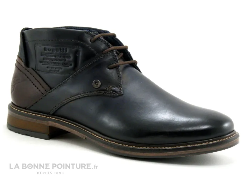 Achat chaussures Bugatti Homme Boots, vente Bugatti MARCELLO 311 37734-1100 4100 Dark blue - Boots