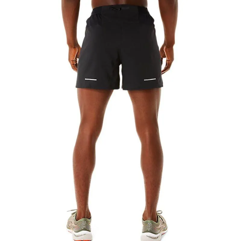  ASICS Road 5in Short Noir - Short de Running Homme