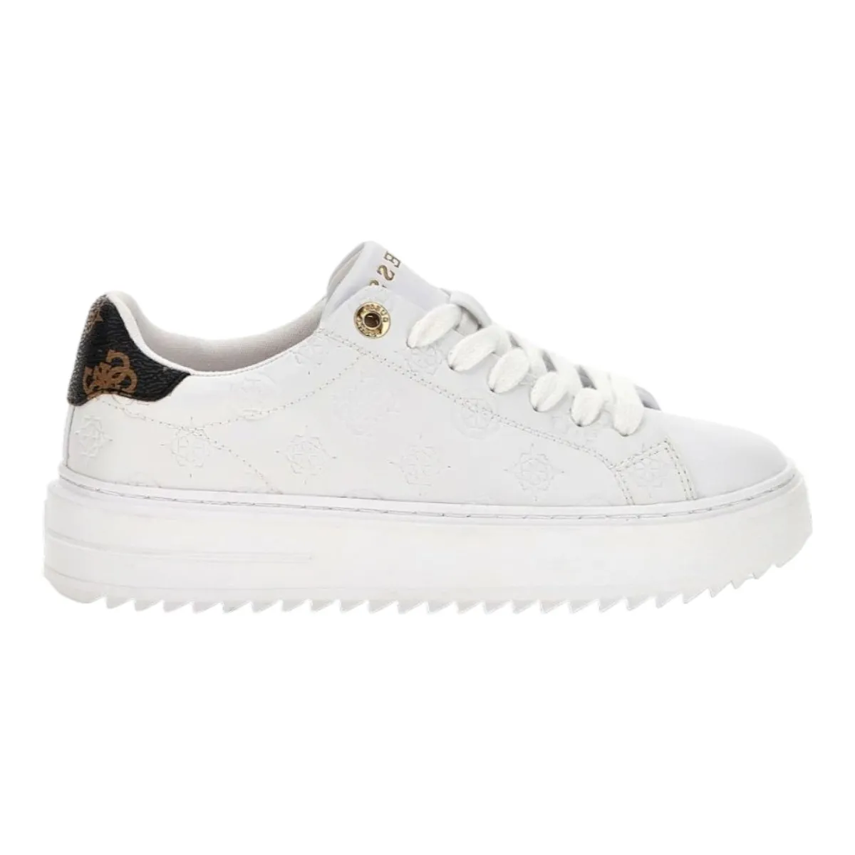 Baskets mode Guess denesa4 blanc