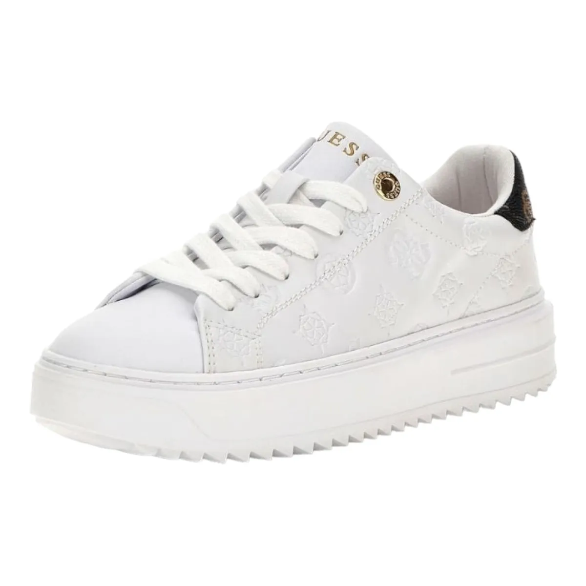 Baskets mode Guess denesa4 blanc