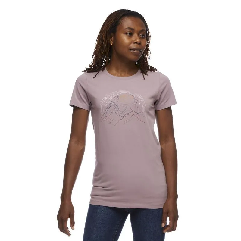 Black Diamond Summit Scribble Tee - T-shirt femme | Hardloop