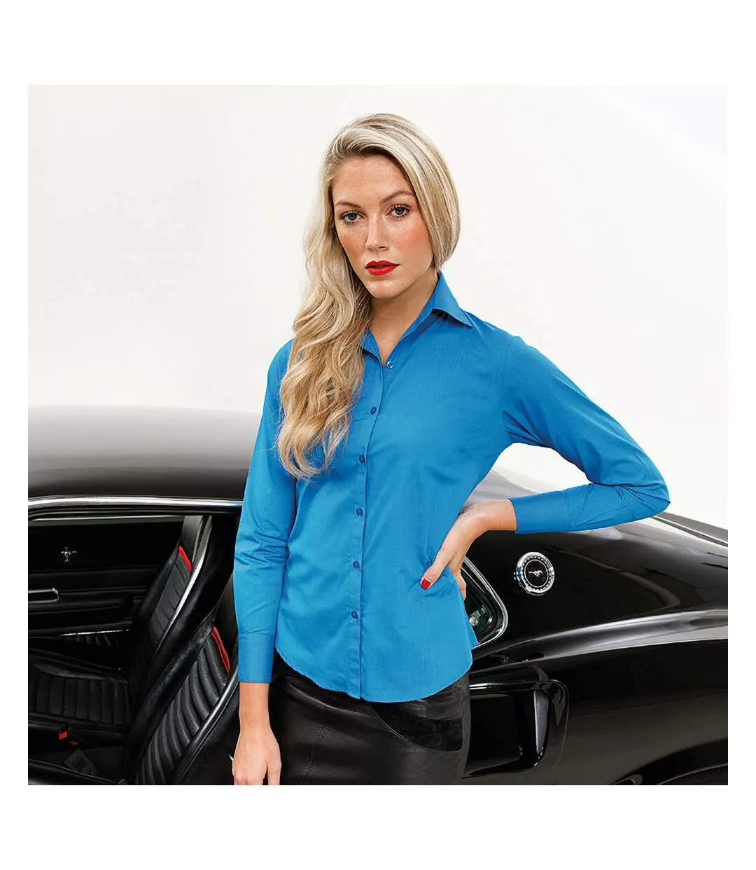 Blouse femme bleu Premier