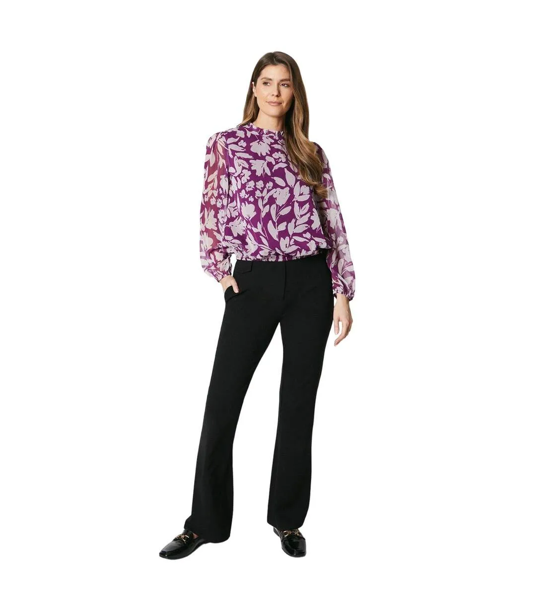 Blouse femme violet Principles