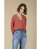 Blouse Lester - Brique