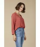 Blouse Lester - Brique