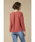 Blouse Lester - Brique