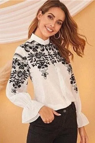 Blouse romantique boheme