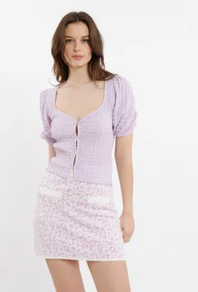 Blouse - Violet - SWEEWE