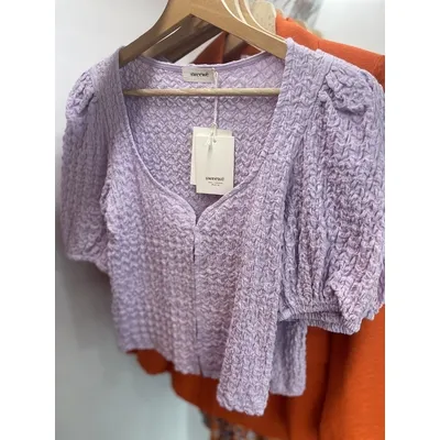 Blouse - Violet - SWEEWE