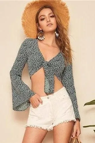 Boho coachella blouse