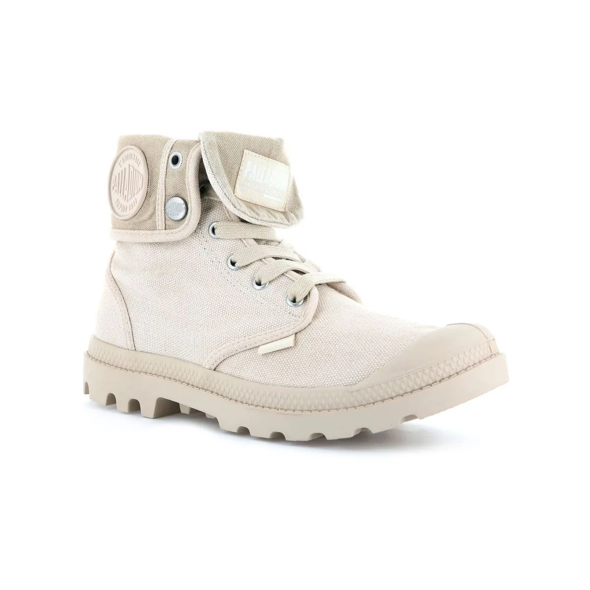 Bottines Palladium baggy beige