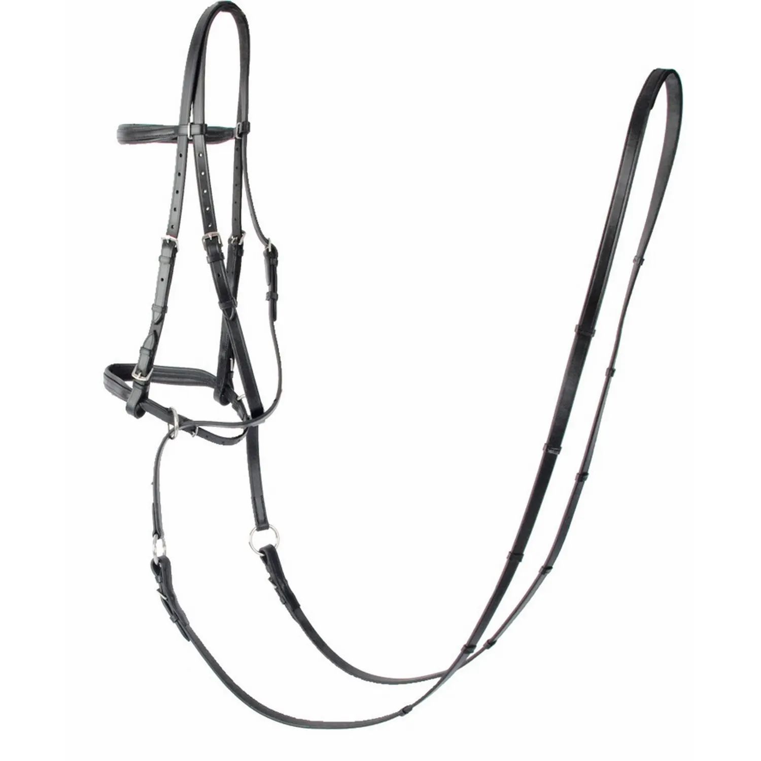 Bridon Bitless T de T pour cheval