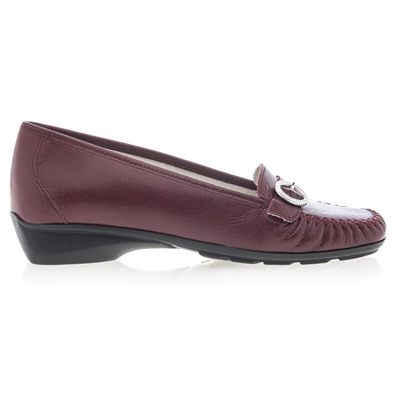 Chaussures confort Femme Rouge MOC FRANCE : Chaussures Confort . Besson Chaussures