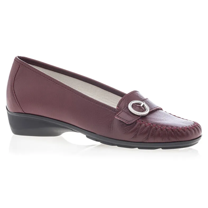 Chaussures confort Femme Rouge MOC FRANCE : Chaussures Confort . Besson Chaussures