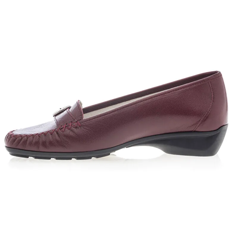 Chaussures confort Femme Rouge MOC FRANCE : Chaussures Confort . Besson Chaussures