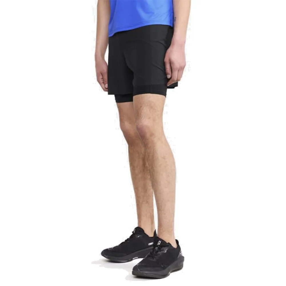 CRAFT PRO TRAIL SHORTS  Noir - Short de Running Homme