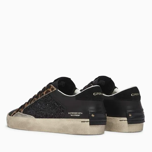 Crime - Sneakers - 28002 Black Leo 