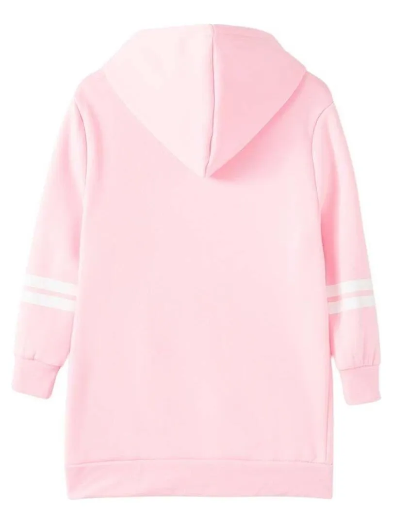 Disney - Robe Pull fille imprimé Minnie - Rose