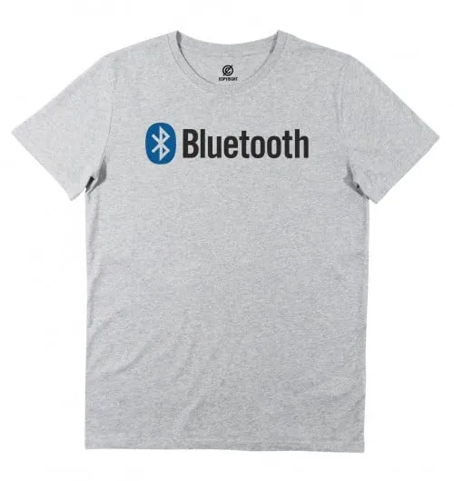 En Promo :: T-shirt Bluetooth - Logo Norme Bluetooth | Grafitee