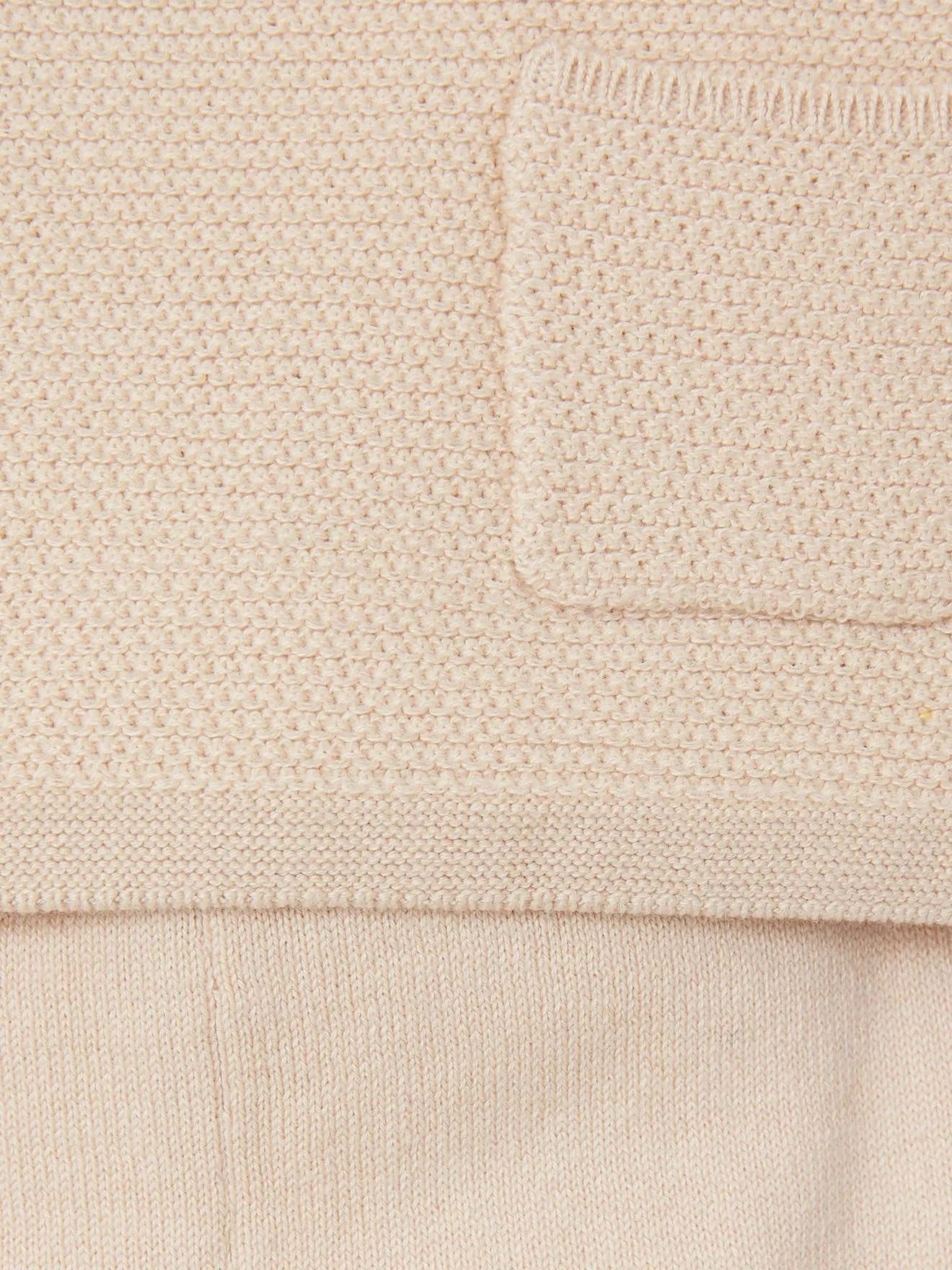 Ensemble en tricot pull et legging naissance bébé beige - Vertbaudet