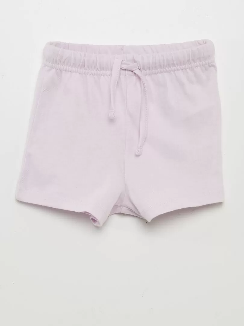 Ensemble short + t-shirt 'Pat' patrouille' - Violet