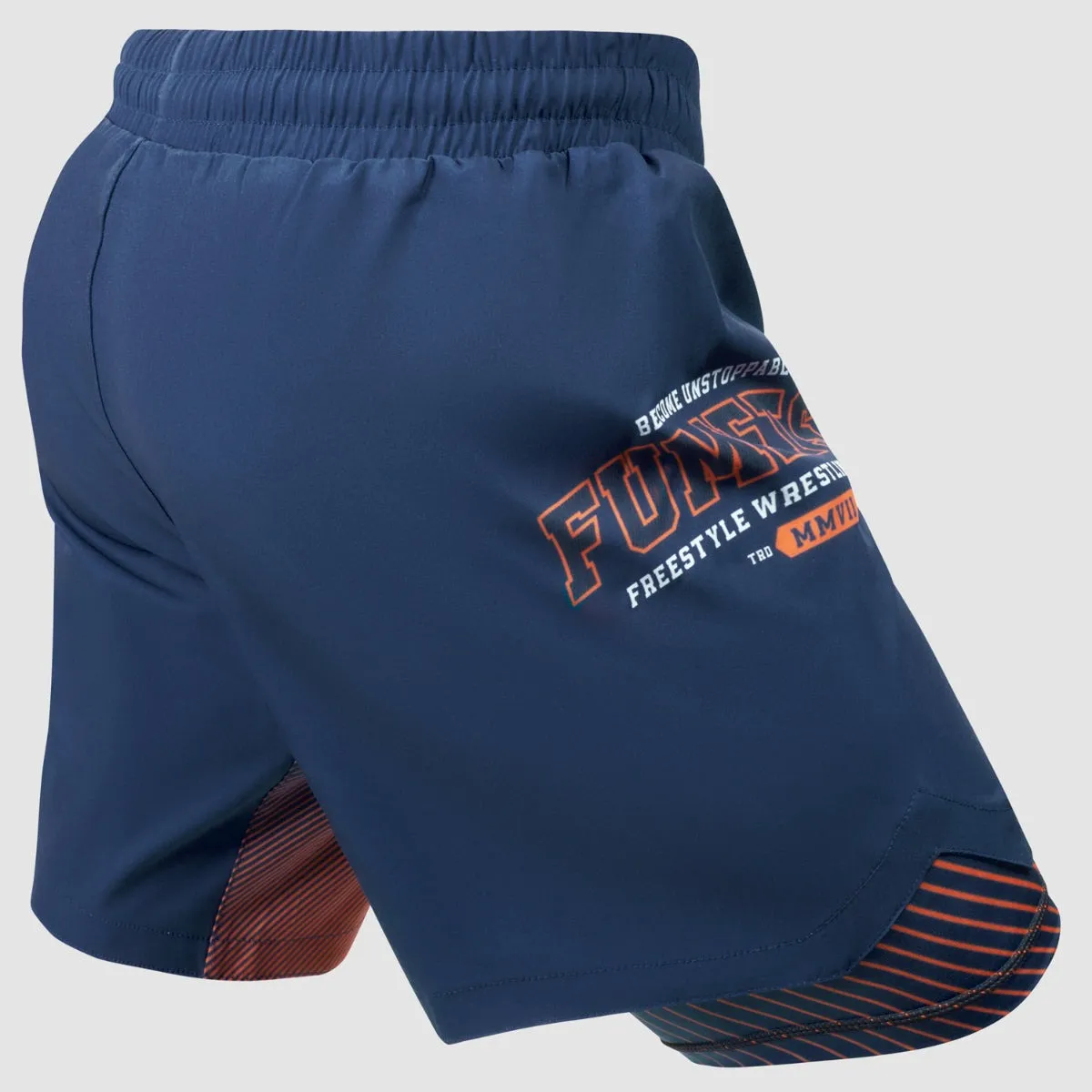 Fightshort Fumetsu Dual Layer Varsity - Bleu Marine