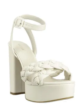 Guess Gabira 13 Sandales À Talons Blanc - Achetez À Prix Outlet!