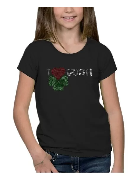 I Love Irish - T-shirt Fillette