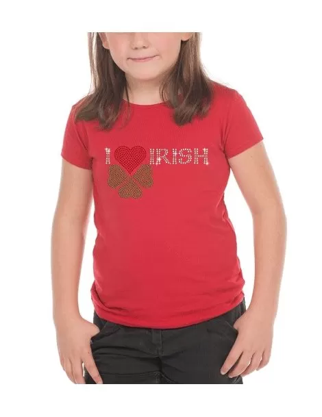 I Love Irish - T-shirt Fillette