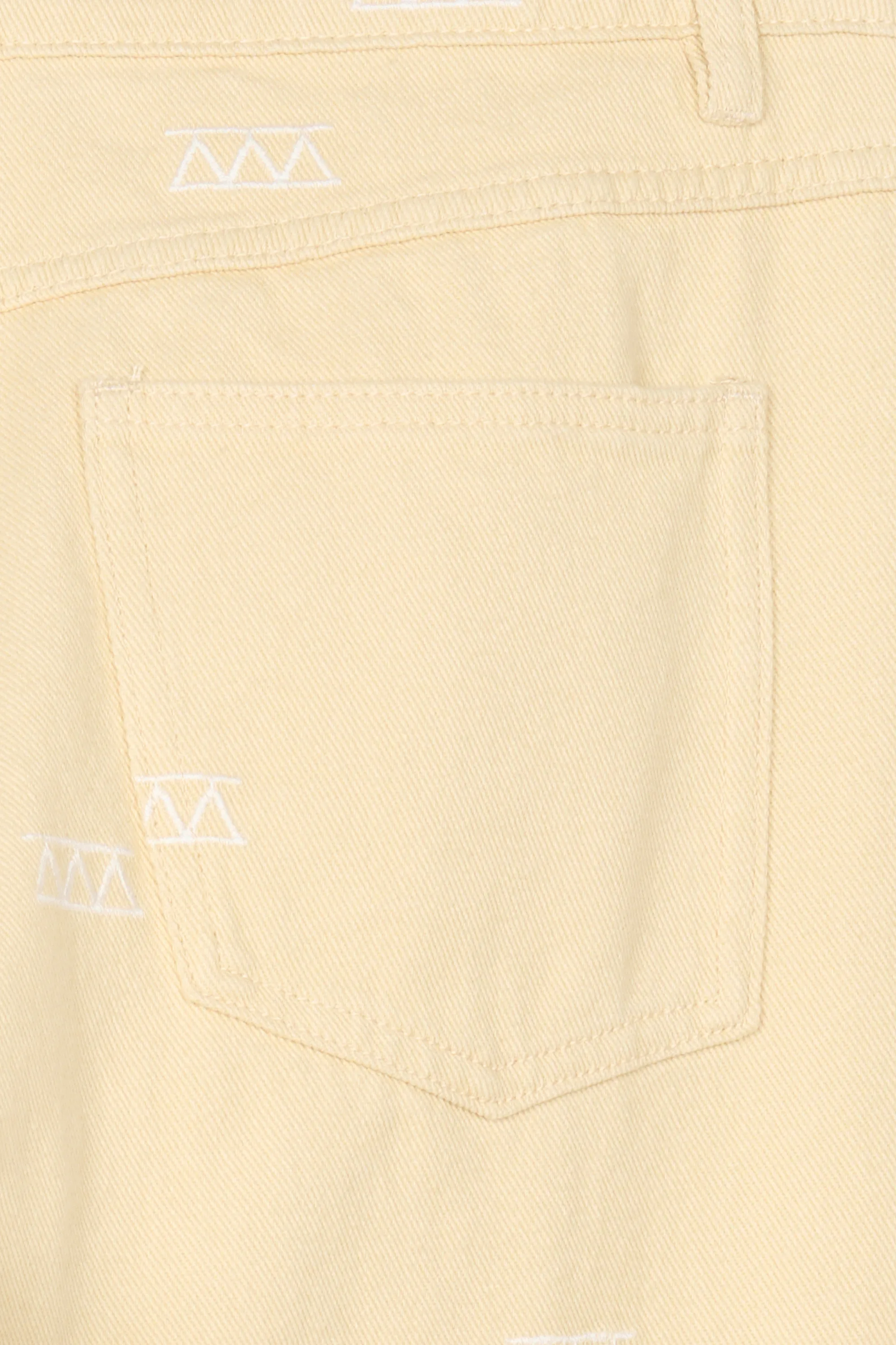 Jean Beige Hologram - Homme | Citadium