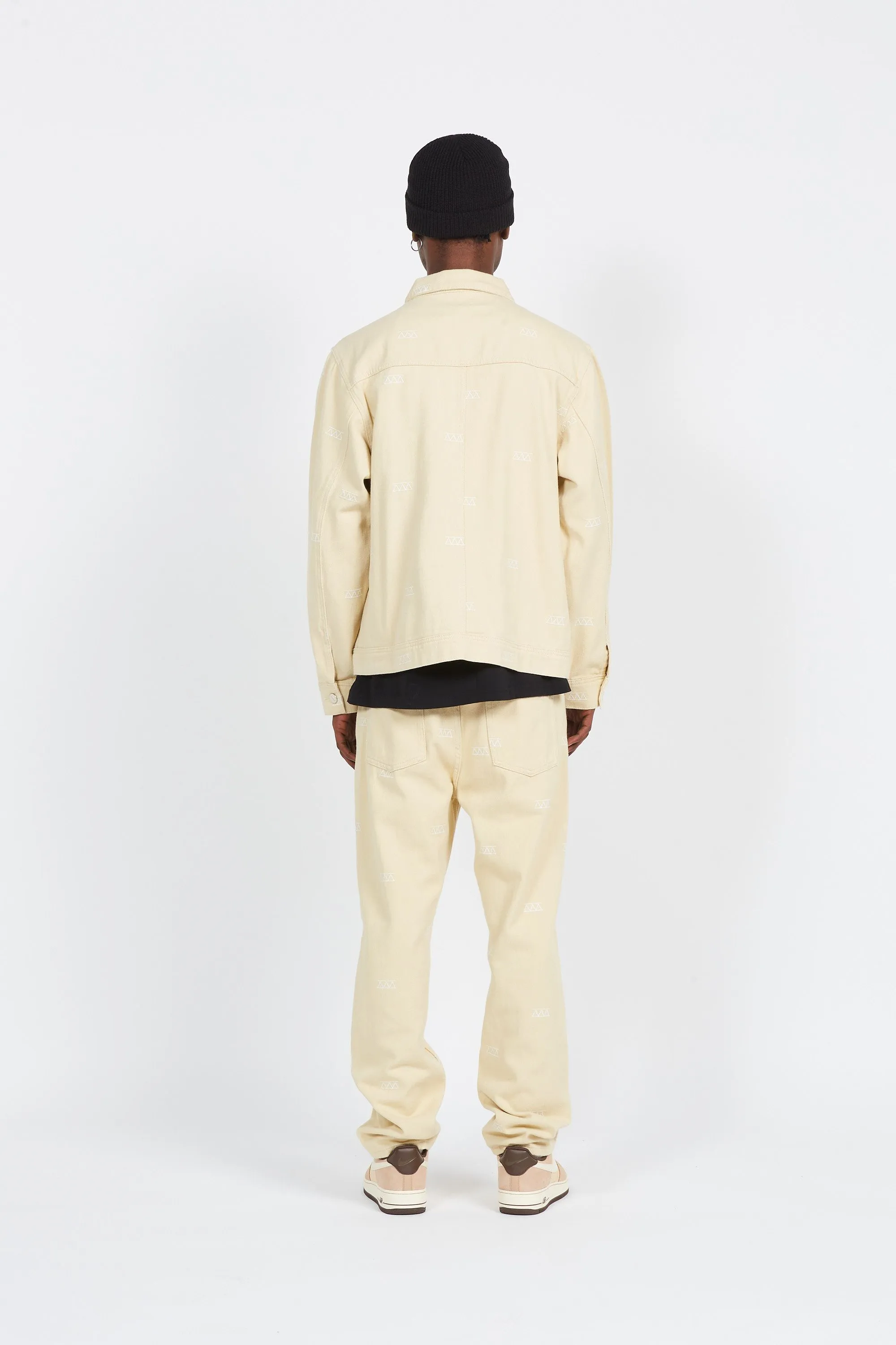 Jean Beige Hologram - Homme | Citadium