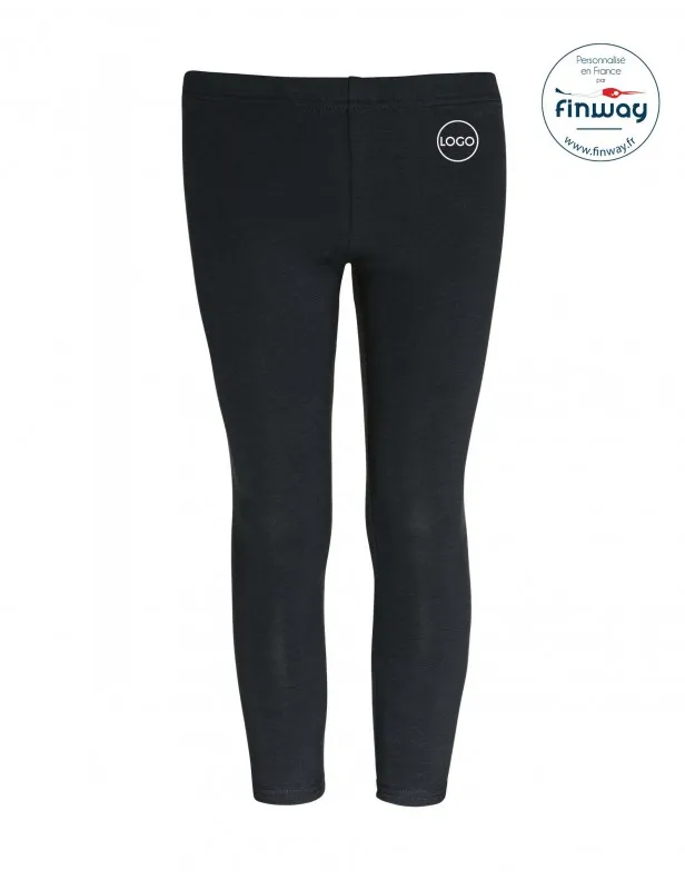 Legging fille avec logo (Marquage)