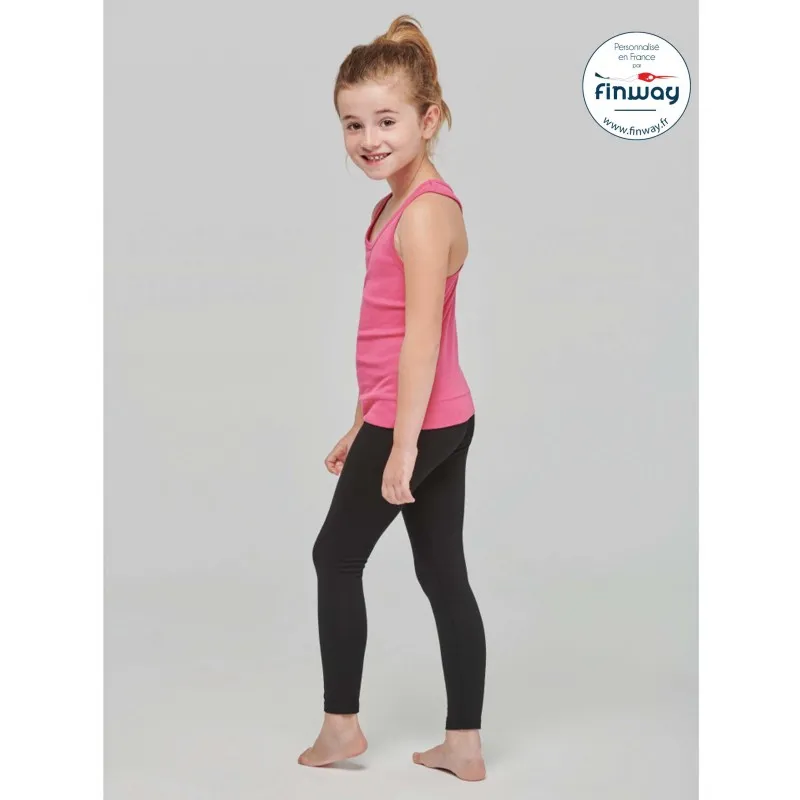 Legging fille avec logo (Marquage)