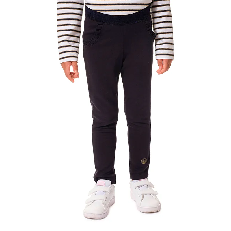 Legging fille avec poches volantées RITTA