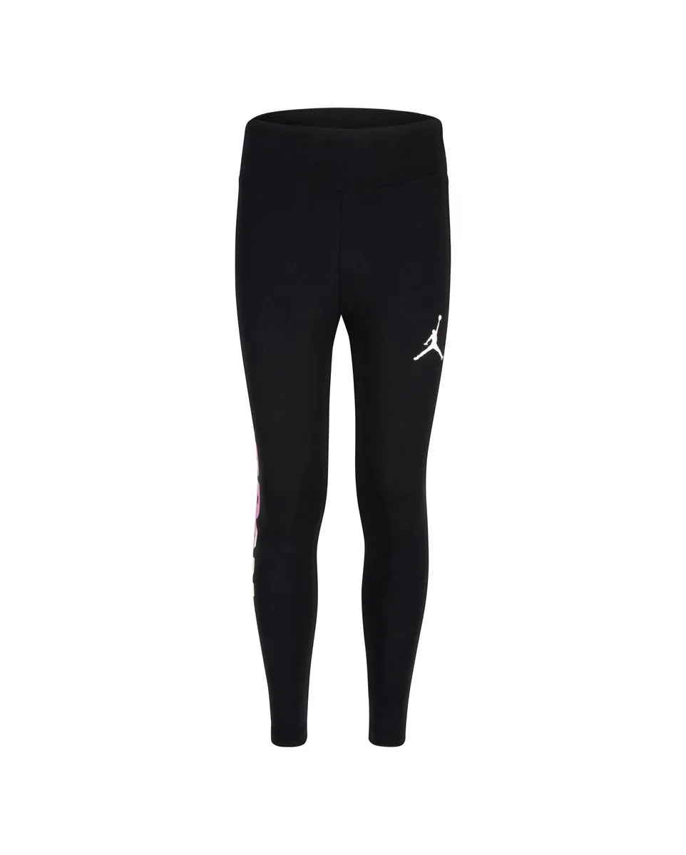 Legging Fille DELORIS JORDAN FLOWER LEGGING Noir