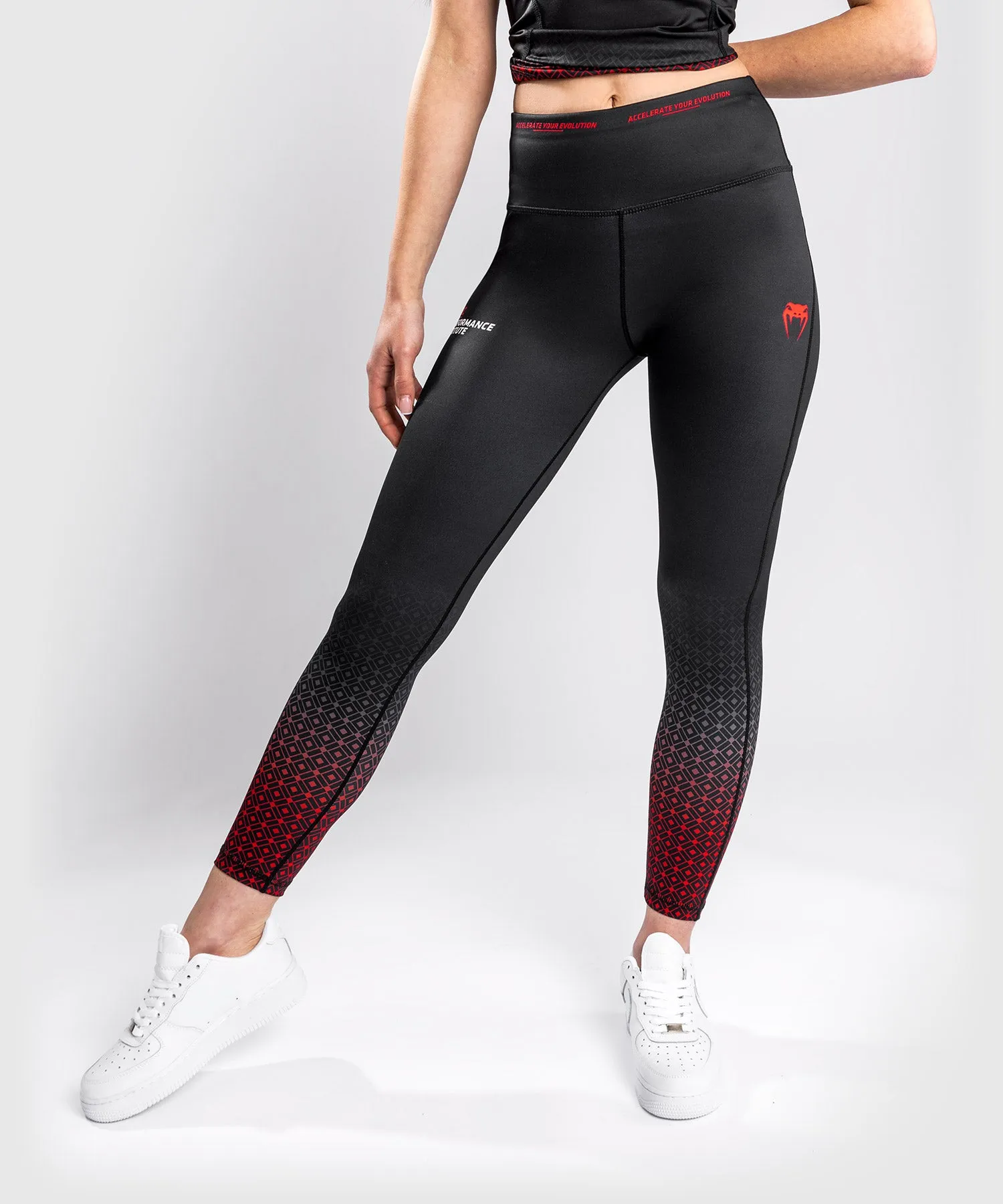 Legging UFC Venum Performance Institute - Noir/Rouge