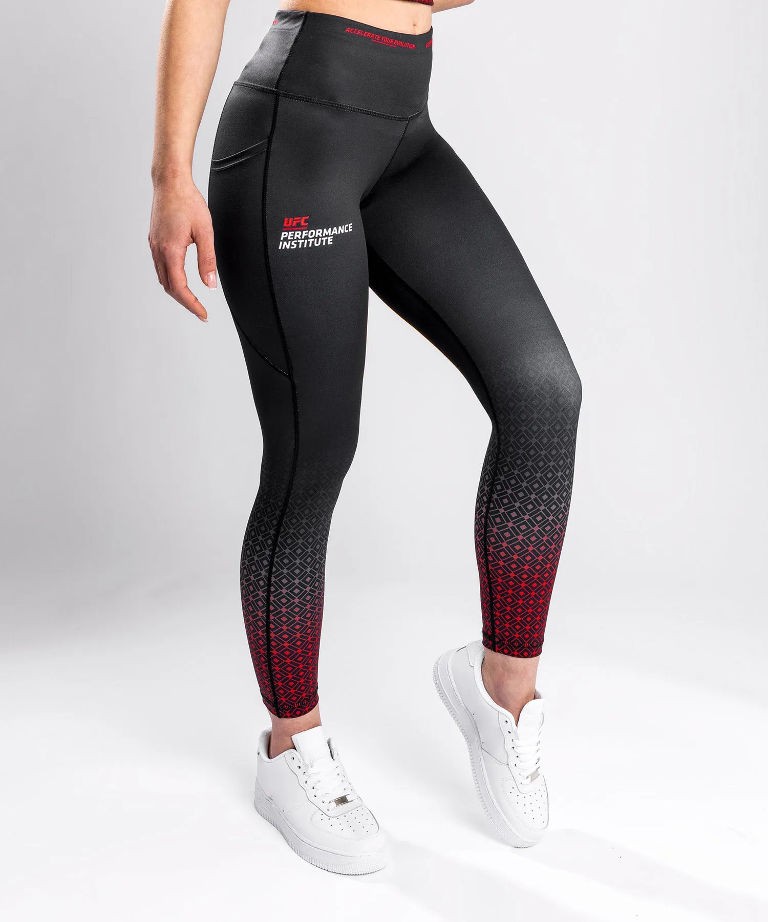 Legging UFC Venum Performance Institute - Noir/Rouge