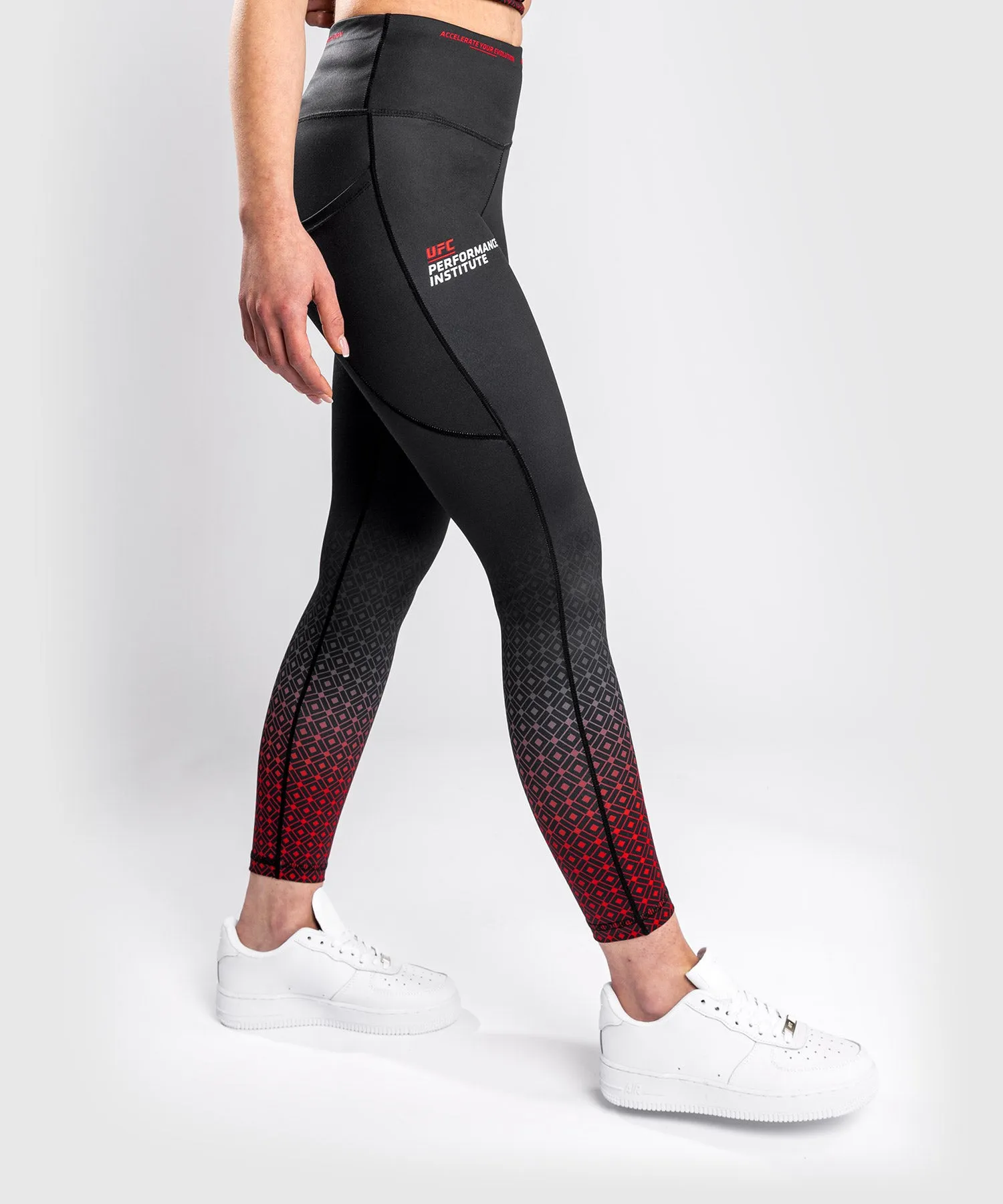 Legging UFC Venum Performance Institute - Noir/Rouge