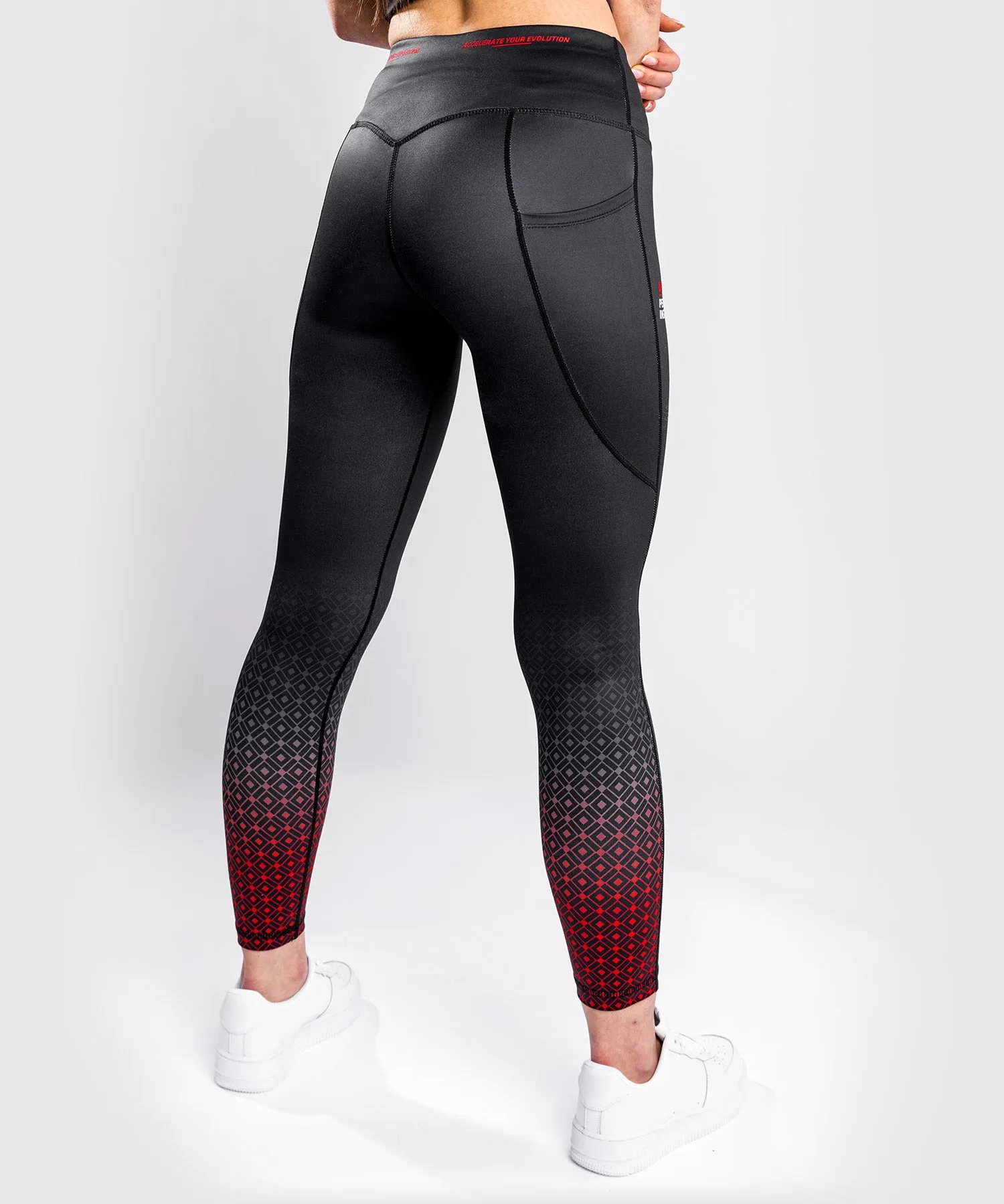 Legging UFC Venum Performance Institute - Noir/Rouge