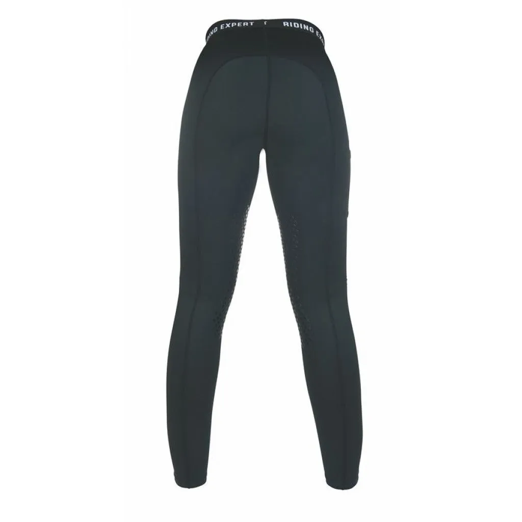 Legging équitation HKM Wien basanes grip doublé polaire