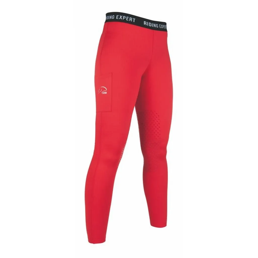 Legging équitation HKM Wien basanes grip doublé polaire