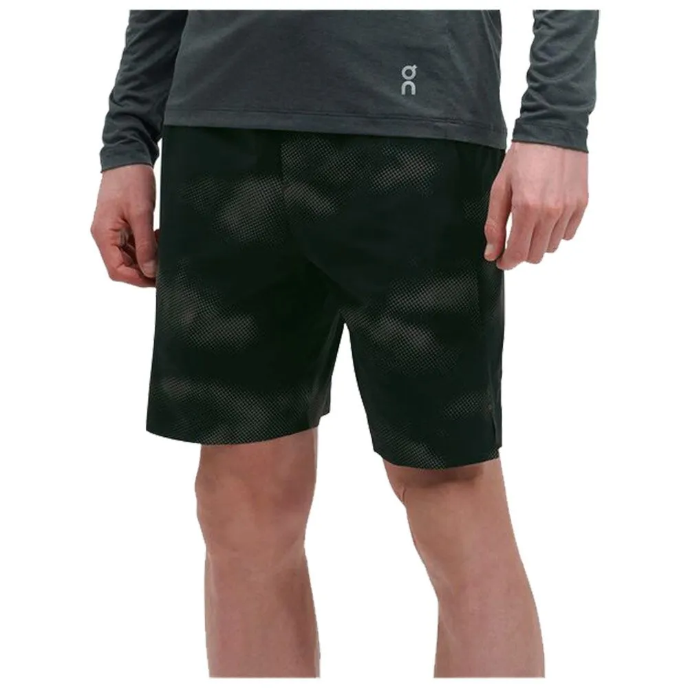 On Running Shorts avec cuissard de compression intégré Lumos Black pour homme | 159.00768