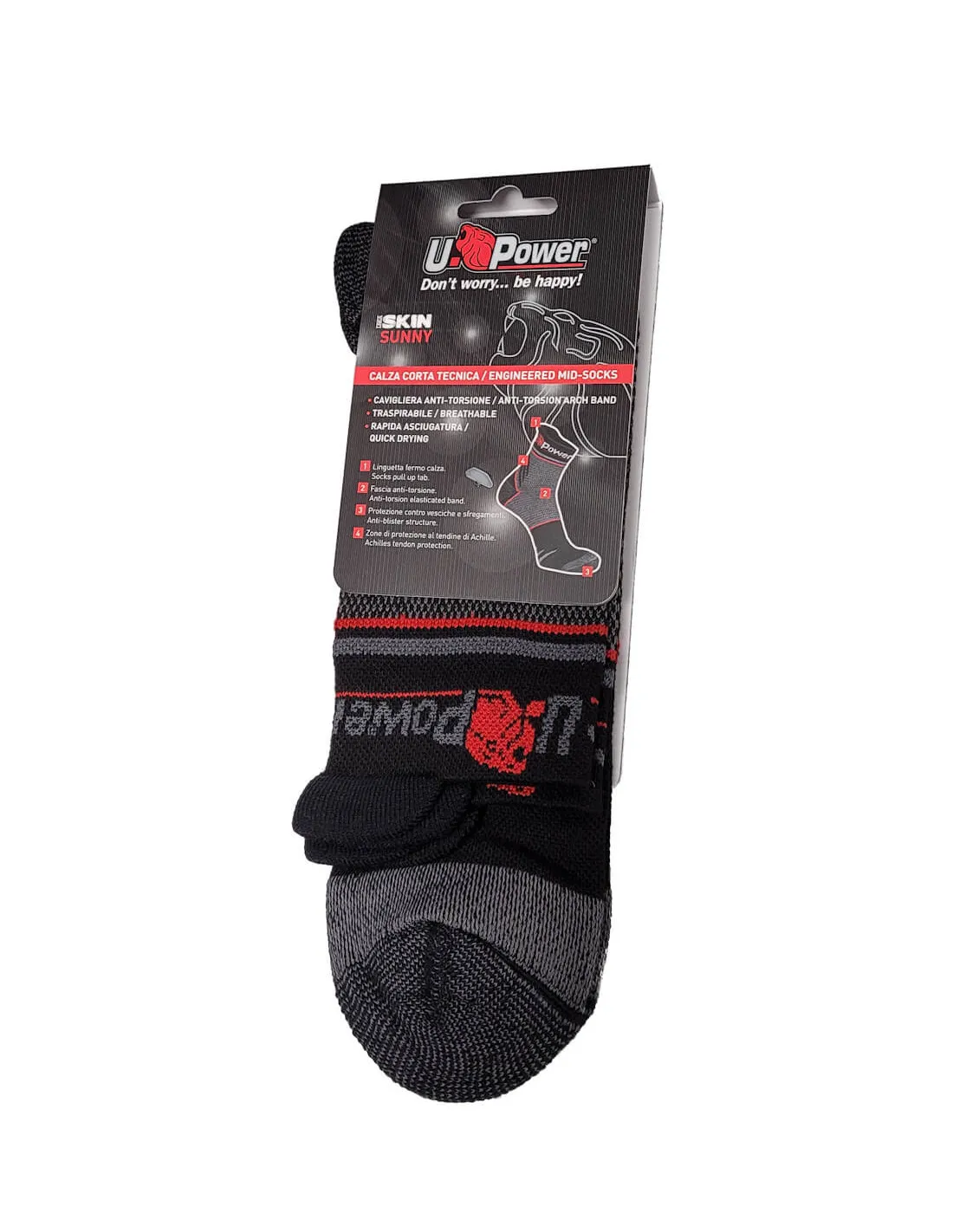 Paire de chaussettes basses de travail Coolmax® U-Power SUNNY