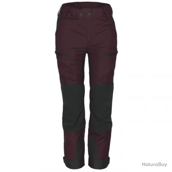 Pantalon pour Enfant Caribou TC-Lite Bordeaux/Gris Pinewood - 16A