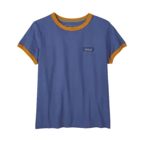 Patagonia P-6 Label Organic Ringer Tee - T-shirt femme | Hardloop