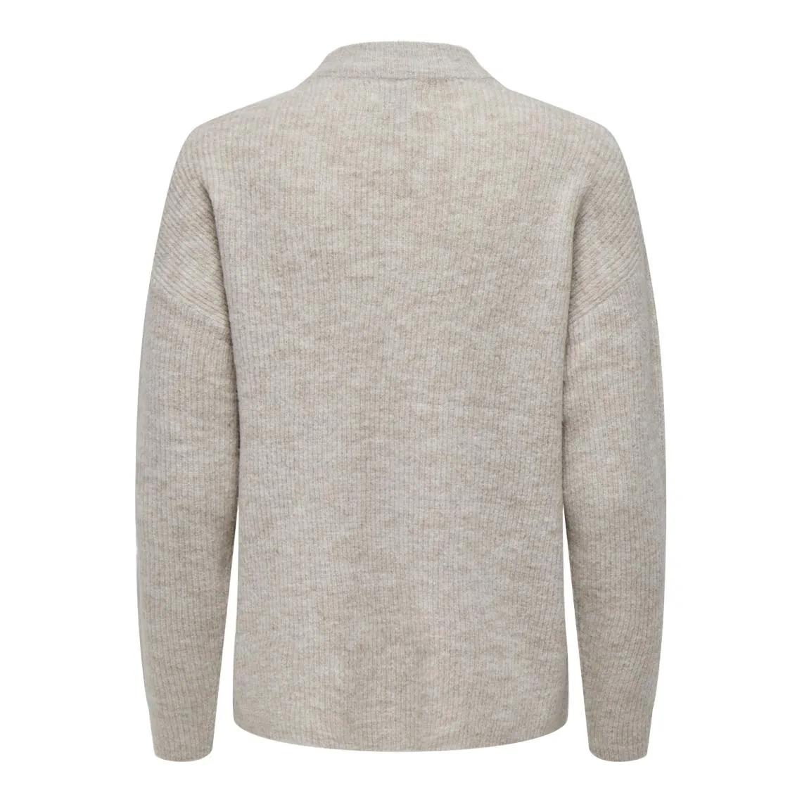 Pull en maille col rond col rond gris clair Ruth | 3 Suisses