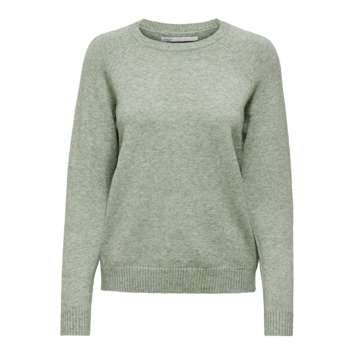 Pull en maille Col rond Manches longues bleu vert | 3 Suisses