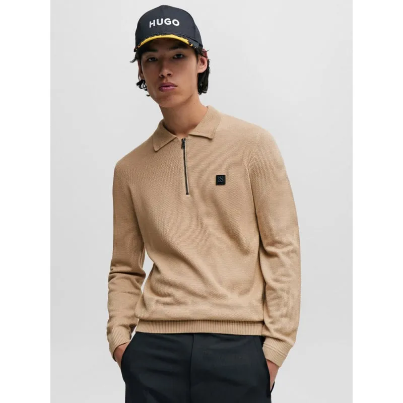 Pull fin chiné orange homme - Blend | wimod