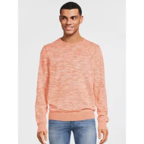 Pull fin chiné orange homme - Blend | wimod