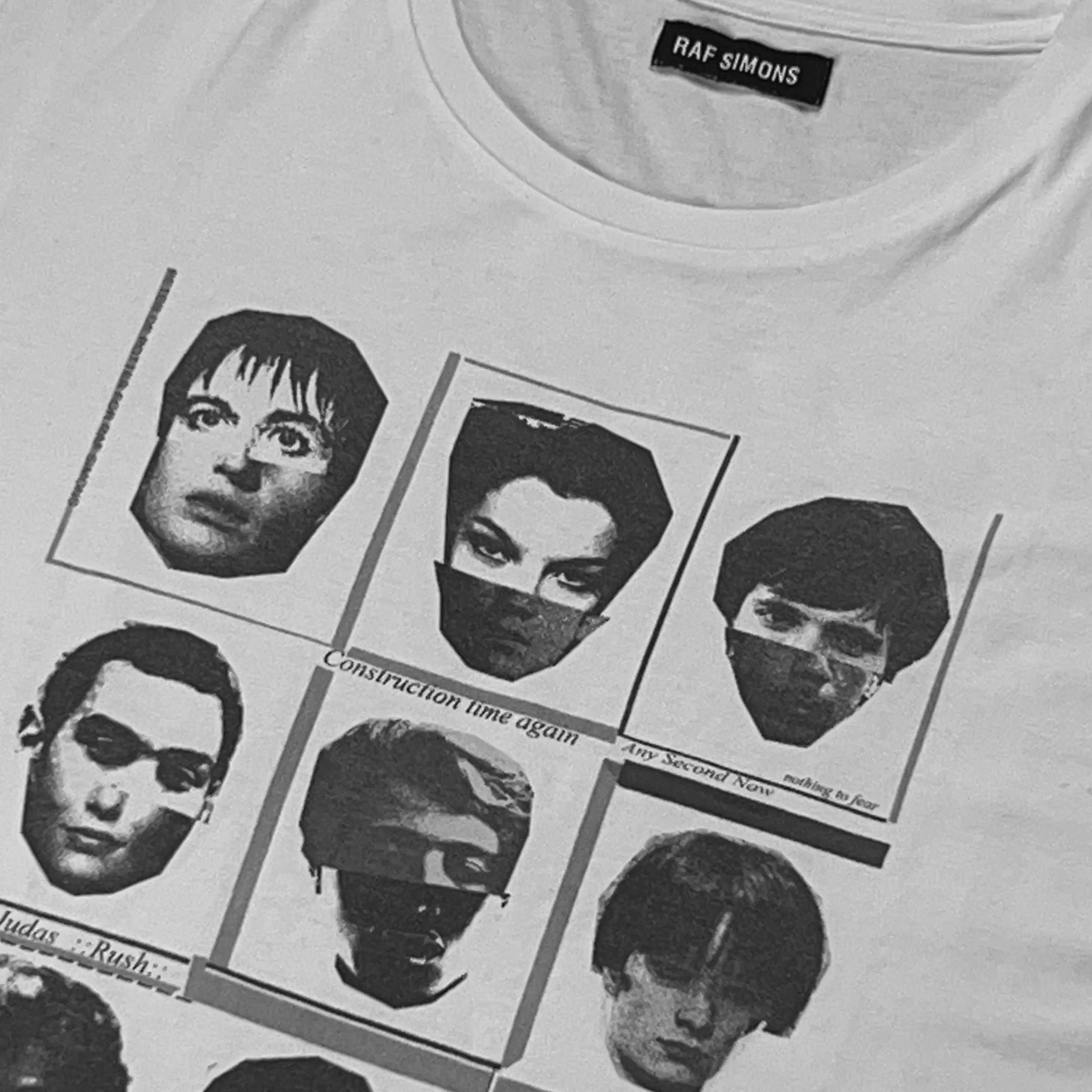 Raf Simons Peter De Potter Print T-Shirt - AW09